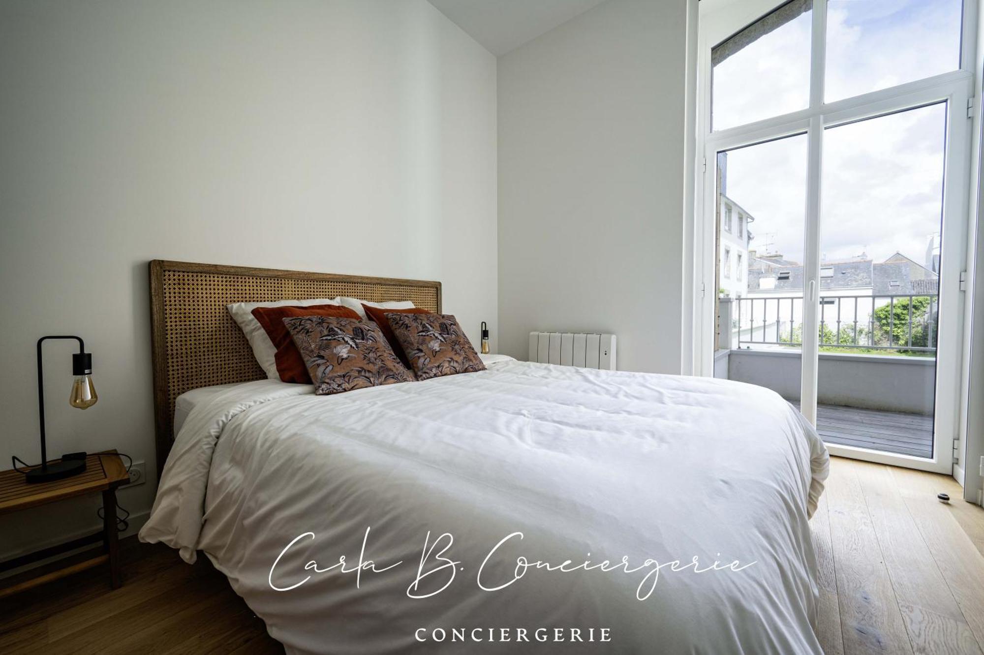 Ferienwohnung L'Ecrin Concarneau 4 Personnes Exterior foto